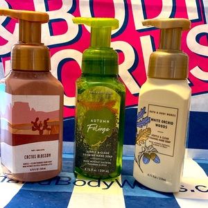 B&BW “Foliage” Foaming Hand Soaps